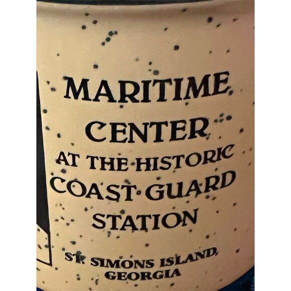 Maritime Center Historic Coast Guard Station St. Simon’s Island GA Coffee Mug - Picture 7 of 10